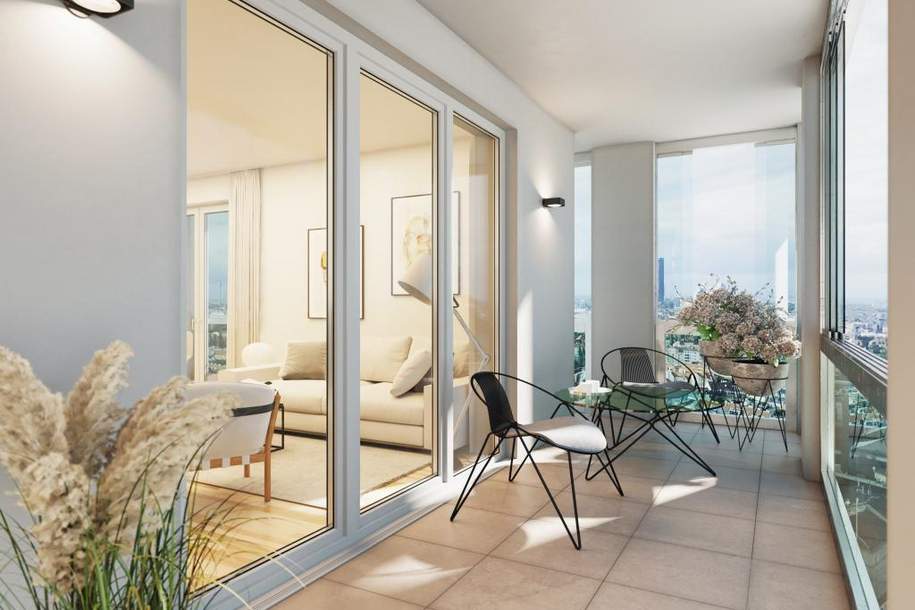 EXKLUSIVE PENTHOUSE-WOHNUNGEN ÜBER DEN WOLKEN WIENS, Wohnung-kauf, 899.000,€, 1030 Wien 3., Landstraße