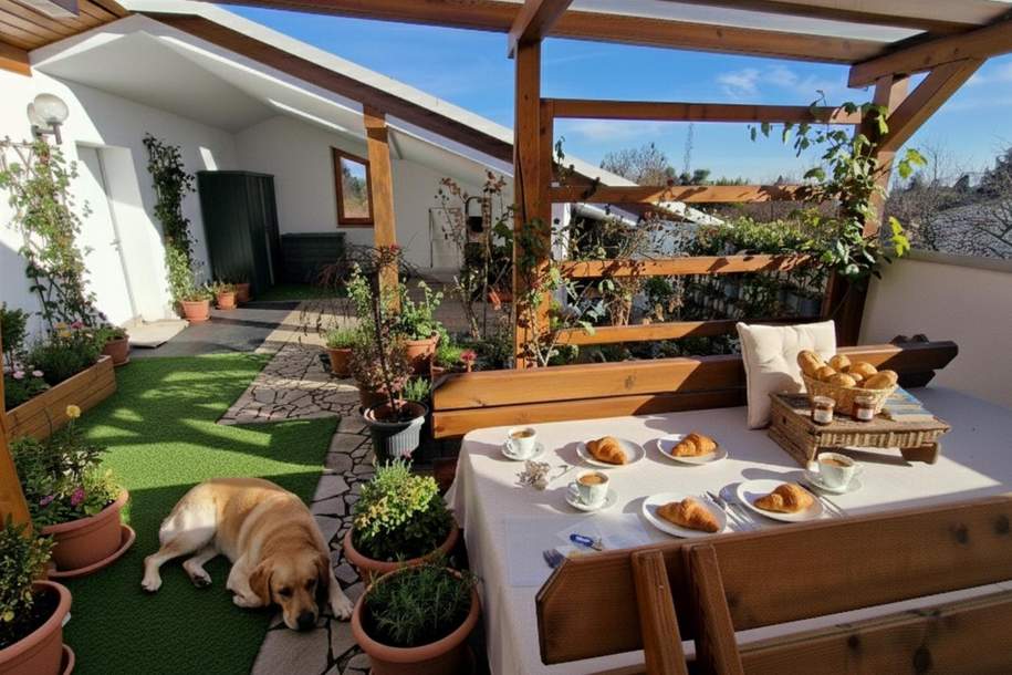 Dreizimmer-Wohnung mit Dachterrasse und Carport nahe Green City, Wohnung-kauf, 320.000,€, 8054 Graz(Stadt)