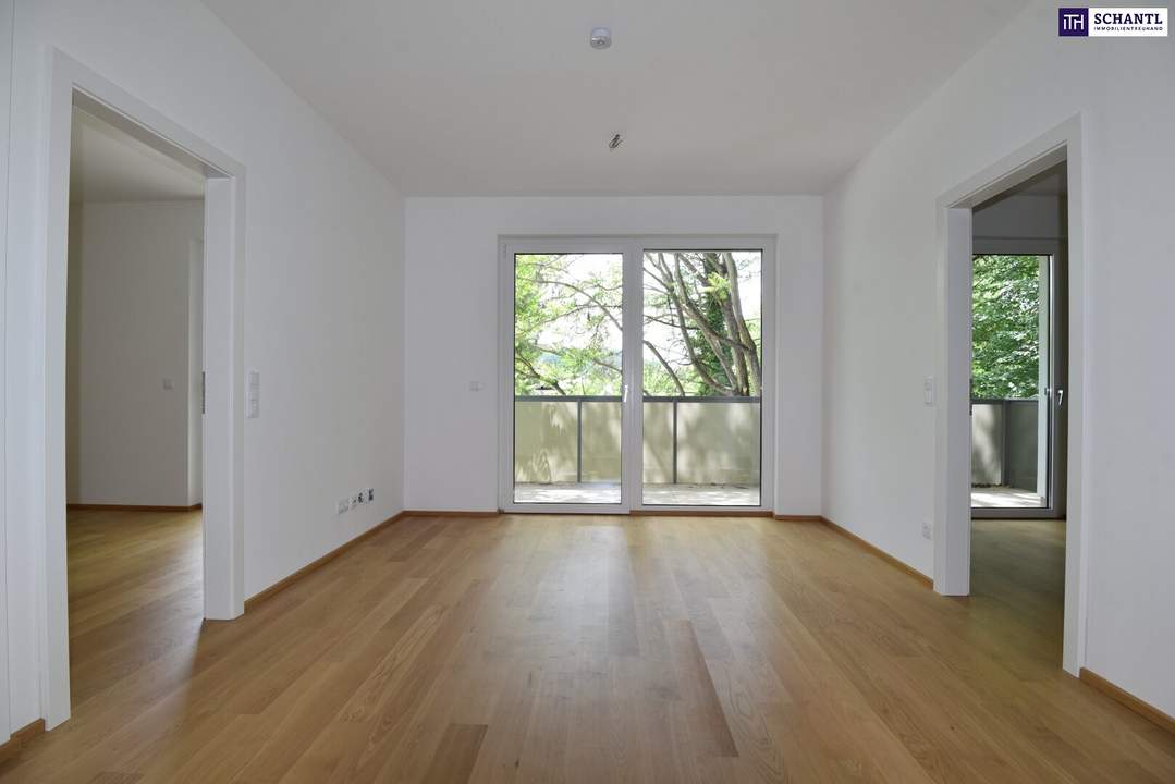 RUHELAGE - 61m2 Wohnung mit riesigem BALKON in perfekter Lage – Sichern Sie sich Ihr exklusives Wohnjuwel!