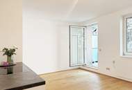 Perfekte Anbindung und schöne Terrasse zum Innenhof!