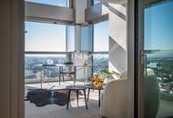 Luxuriöses Tower-Penthouse inkl. Pool: Wohnen in einer eigenen Liga: U1 Kagran provisionsfrei