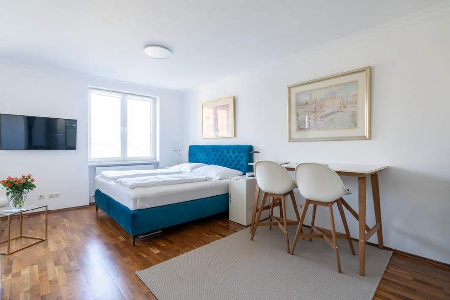 ''1+1=2 möblierte Wohnungen - freier Mietzins'', Wohnung-kauf, 398.000,€, 1020 Wien 2., Leopoldstadt