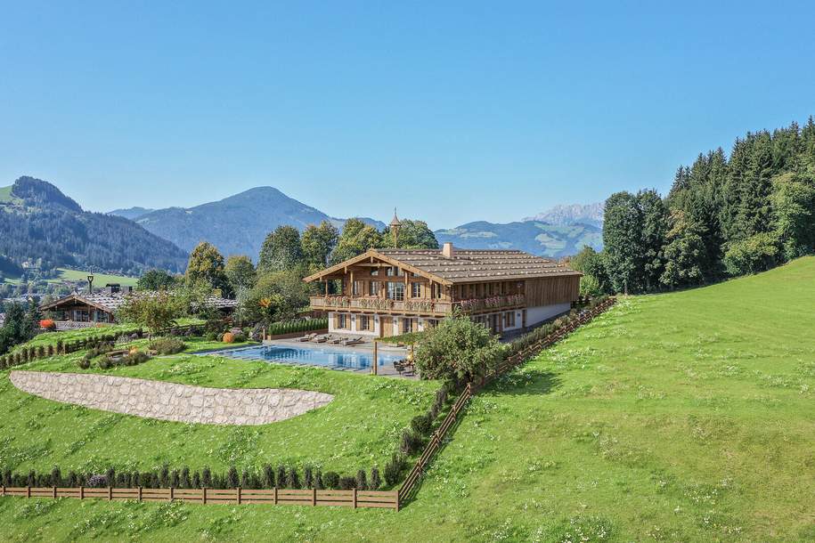 Exklusives Anwesen in traumhafter Ruhelage mit Panoramablick, Haus-kauf, 6370 Kitzbühel
