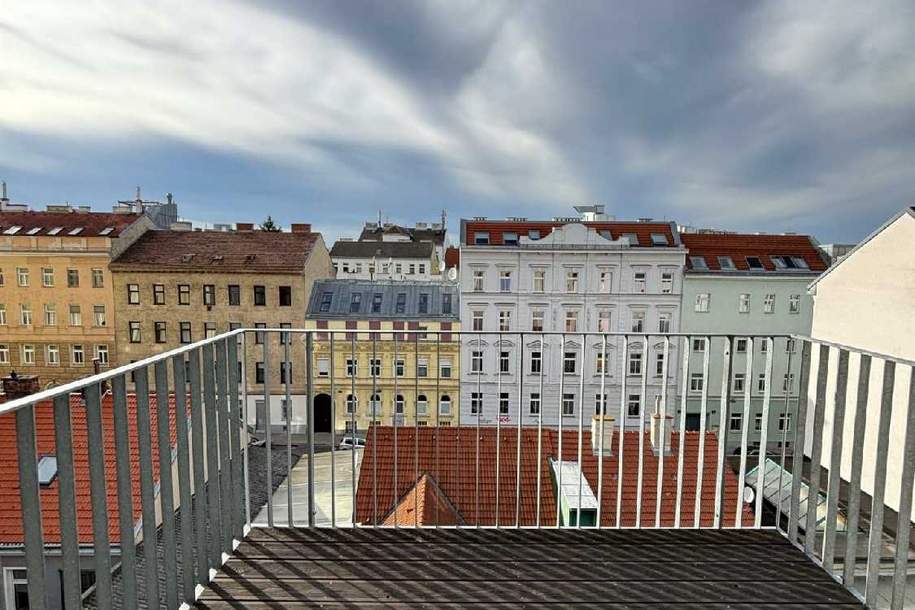Sonnige Dachmaisonette mit Terrasse & Weitblick in 1100 Wien, Wohnung-kauf, 429.000,€, 1100 Wien 10., Favoriten