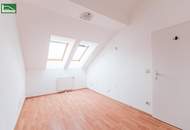 Dachgeschoss-Wohnung mit Abendsonne in Ruhelage nahe U4 Meidling Hauptstraße, U6 und Theresienpark! - JETZT ZUSCHLAGEN