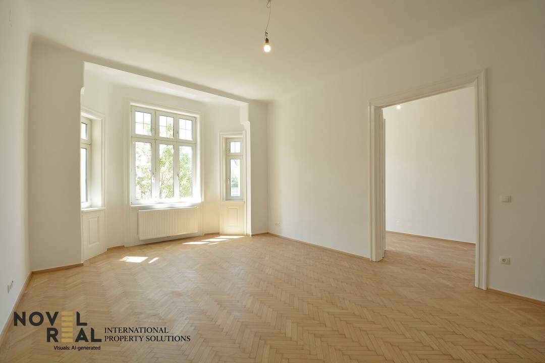 Sanierungsbedürftige, großzügige 4-Zimmer-Wohnung mit Loggia
