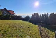 Sonniges Baugrundstück mit traumhafter Aussicht