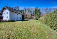 Baugrundstück mit großem Garten