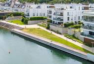 Donaujuwel – Penthouse mit Panorama und privatem Wasserzugang