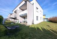 Erdgeschosswohnung mit Eigengarten, Carport und Stellplatz