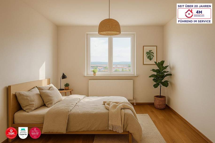 BLACK WEEKEND AKTION: bis Ende November zuschlagen und 5000€ Möbelgutschein sichern, TOPSANIERT INKL. EWE-KÜCHE, 7.LIFTSTOCK MIT FERNBLICK, Wohnung-kauf, 275.000,€, 2700 Wiener Neustadt(Stadt)