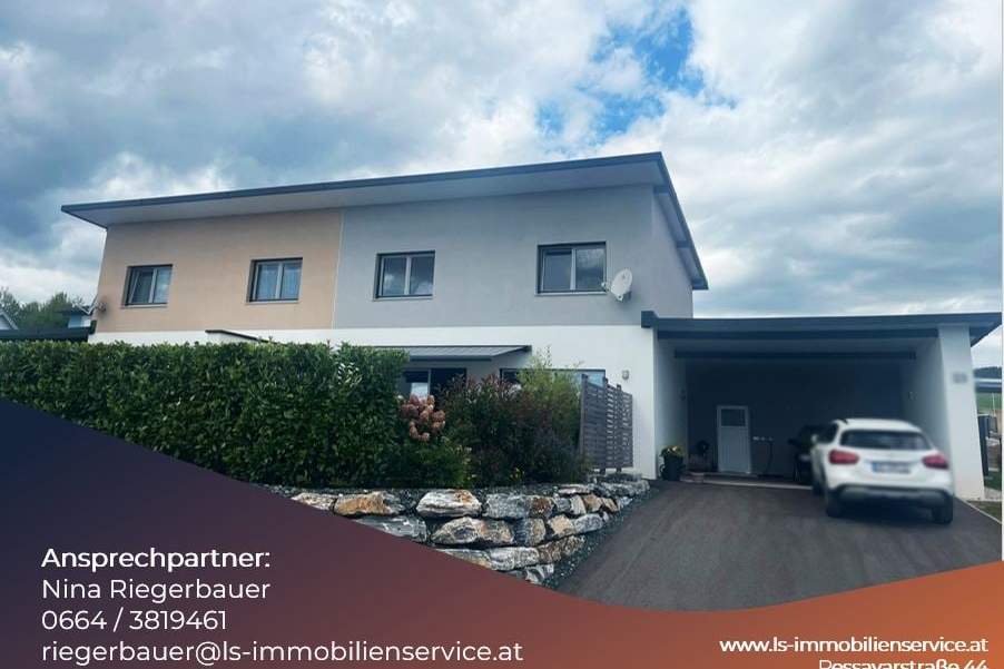 Moderne und neuwertige Doppelhaushälfte in sonniger Ruhelage, Haus-kauf, 349.000,€, 7423 Oberwart