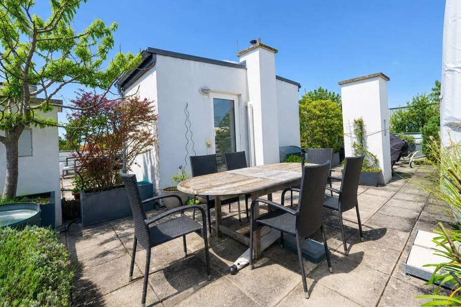 Großzügige Maisonette mit privater 48-m²-Dachterrasse und Panoramablick, Wohnung-kauf, 549.000,€, 2351 Mödling