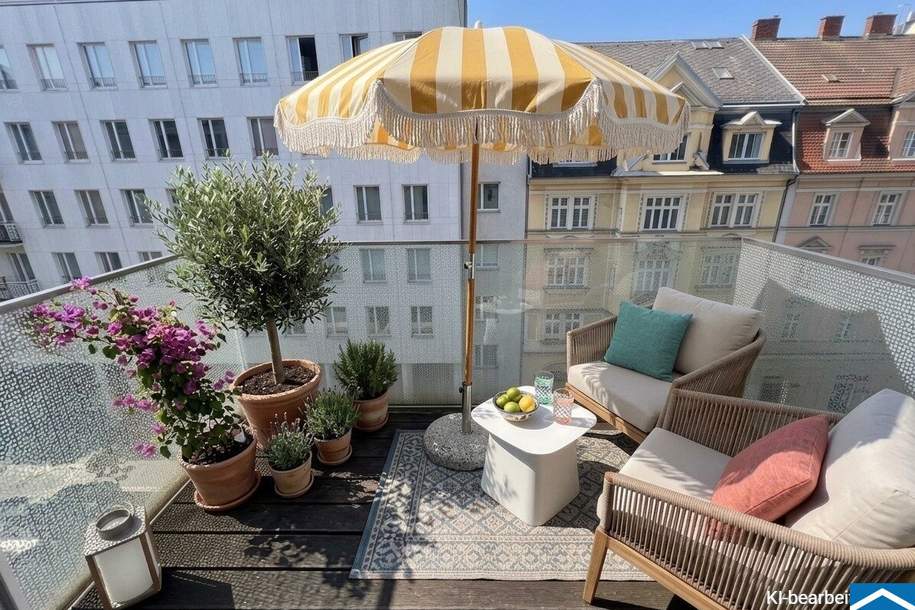 MODERN. ZENTRAL. KOMFORTABEL. 2-Zimmer-City-Wohnung mit Südwestbalkon!, Wohnung-kauf, 360.000,€, 4020 Linz(Stadt)