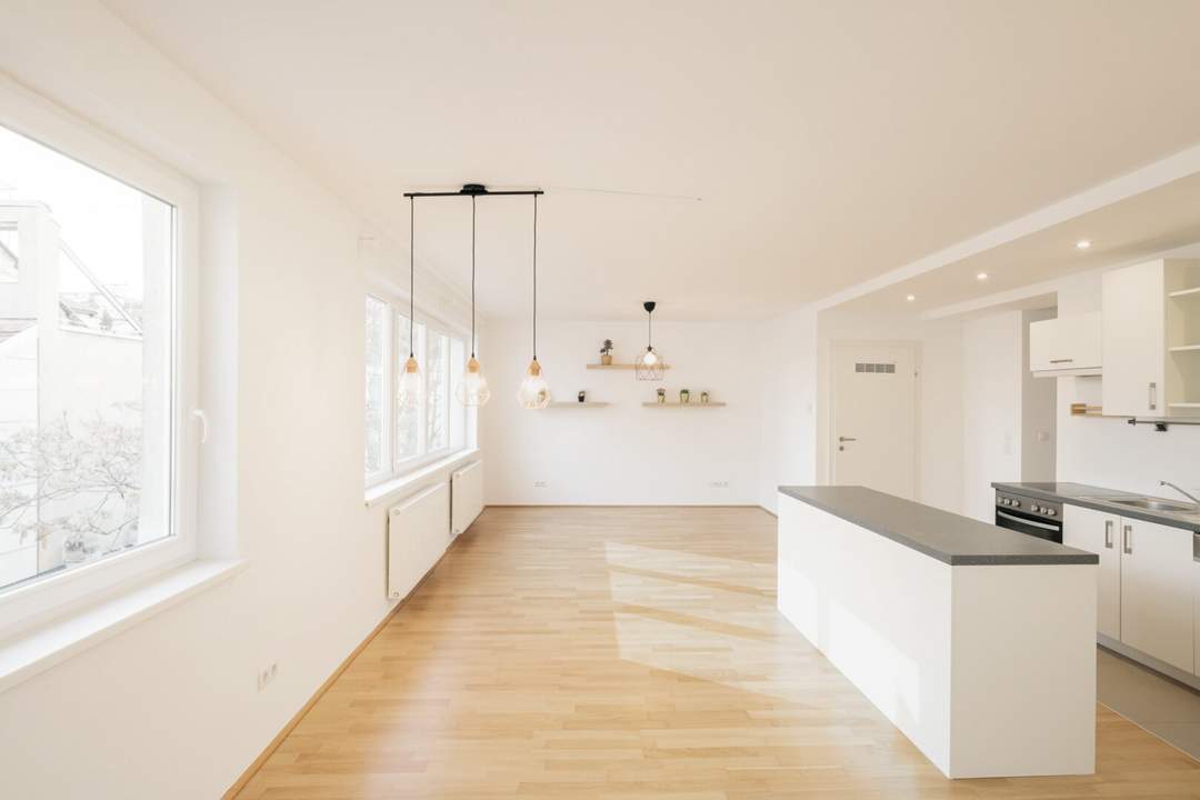 Helle 4-Zimmer-Wohnung in ruhiger Lage - unweit Brunnengasse