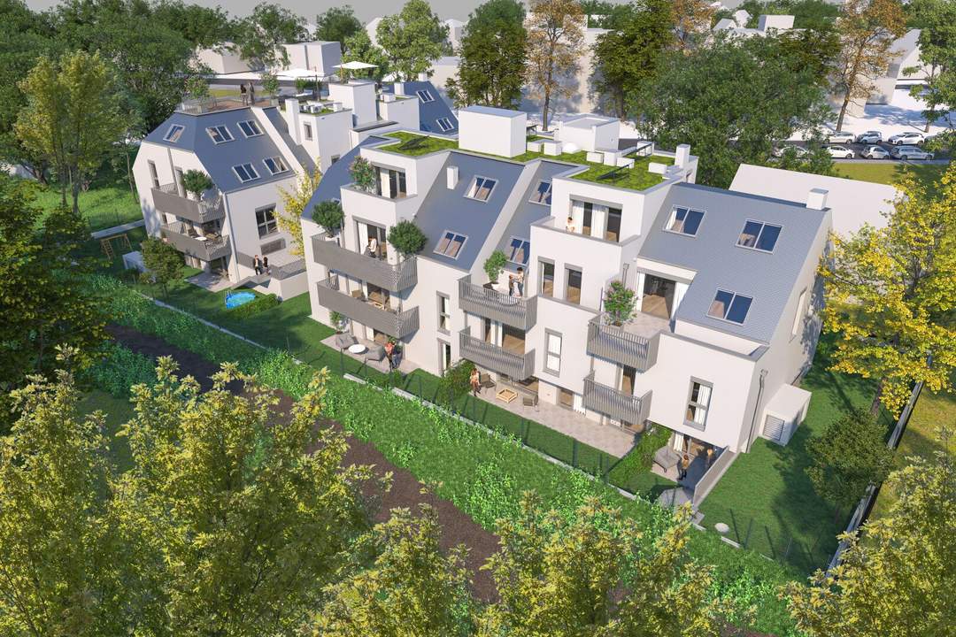 Baubeginn I direkt beim Park I wenige Minuten bis zur Donauinsel, Neuen und Alten Donau I