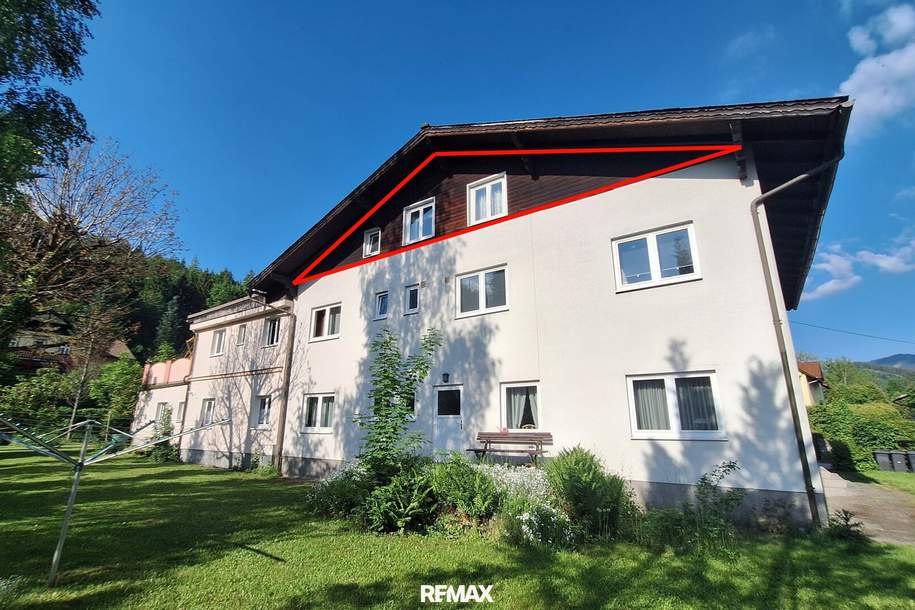 Anlegerwohnung im Herzen von St. Aegyd am Neuwalde – Vermietete Dachgeschoßwohnung, Wohnung-kauf, 40.000,€, 3193 Lilienfeld
