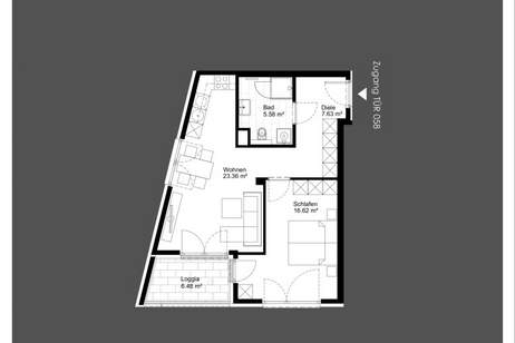 Bezugsfertig und sofort beziehbar: Investieren Sie mit MAJA im aufstrebenden Sonnwendviertel von Wien!, Wohnung-kauf, 235.800,€, 1100 Wien 10., Favoriten