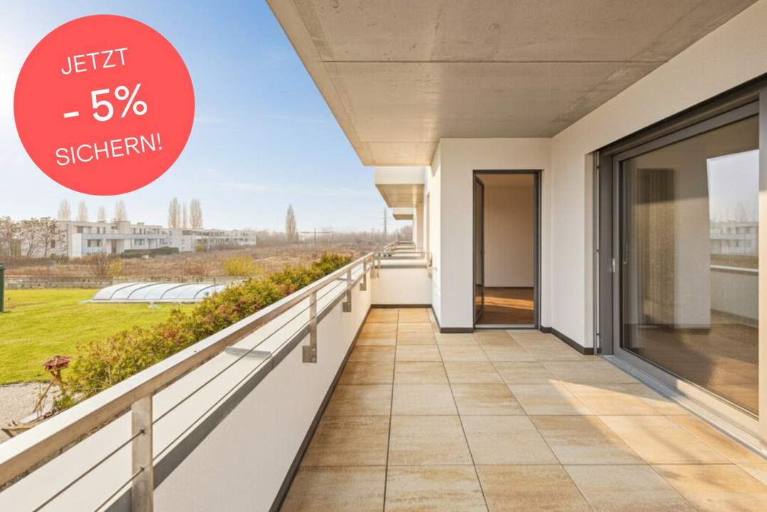 Jetzt 230.000,- statt 242.000,-! 2-Zimmer-Erstbezug zur Sofortvermietung: Ca. 57 m² Wohnfläche mit ca. 15 m² Loggia | Provisionsfrei