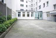 GERÄUMIGES GESCHÄFTSLOKAL MIT EINER GESAMTNUTZFLÄCHE VON ca. 380m² UND EIGENER EINFAHRT ZU EINEM GERÄUMIGEN INNENHOF IN MARGARETEN.