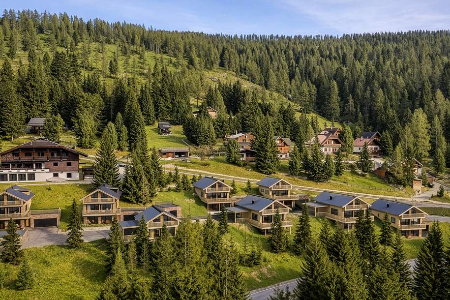 9 baugenehmigte Chalets mit Freizeitwohnsitzwidmung, Grund und Boden-kauf, 9564 Feldkirchen