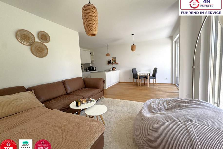 Neuwertige 2-Zimmer-Wohnung mit Garten & Terrasse in 1220 Wien – Top Ausstattung!, Wohnung-kauf, 429.000,€, 1220 Wien 22., Donaustadt