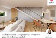 GürtelPanorama – Die große Maisonette über Wien | 3-4 Zimmer möglich