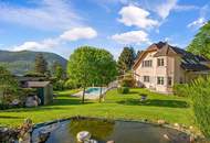 Private Estate Villa mit Fernblick | Privatwald | Virtual Tour | 4.200m2 Garten | 25 min. in den 1. Bezirk | Pool & Sauna