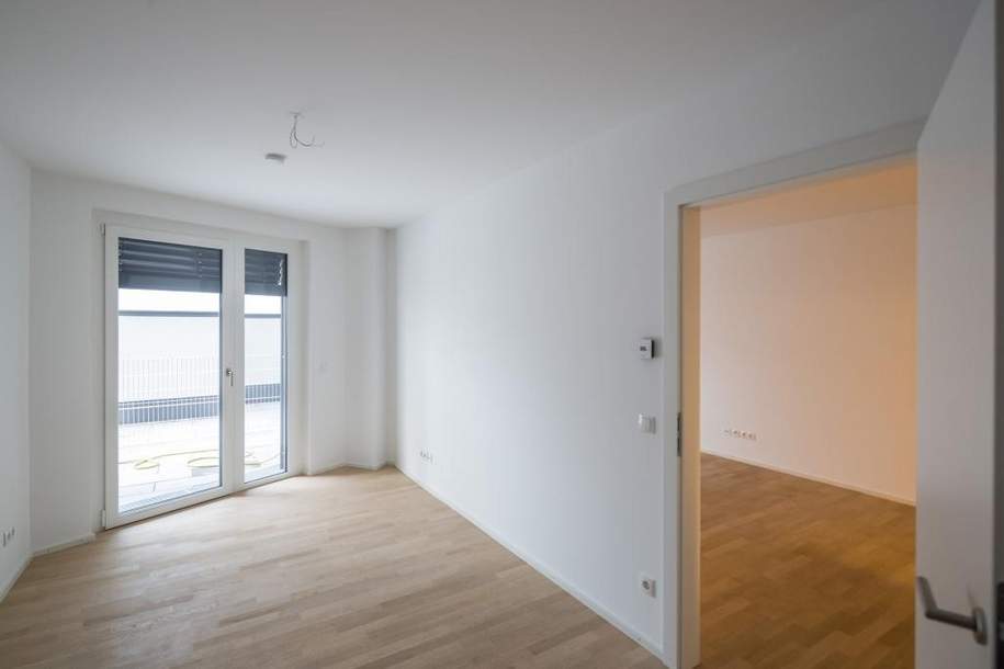Kaiserstraße! Moderne 3-Zimmer-Wohnung mit 15m² Terrasse zum Innenhof, Wohnung-miete, 1.649,00,€, 1070 Wien 7., Neubau