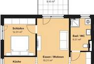 Mehr Grün, mehr Ruhe, mehr Lebensqualität – Gartenwohnung in Perg inkl. Küche