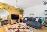 Hofseitige 3-Zimmer-Wohnung mit 14 m² Loggia