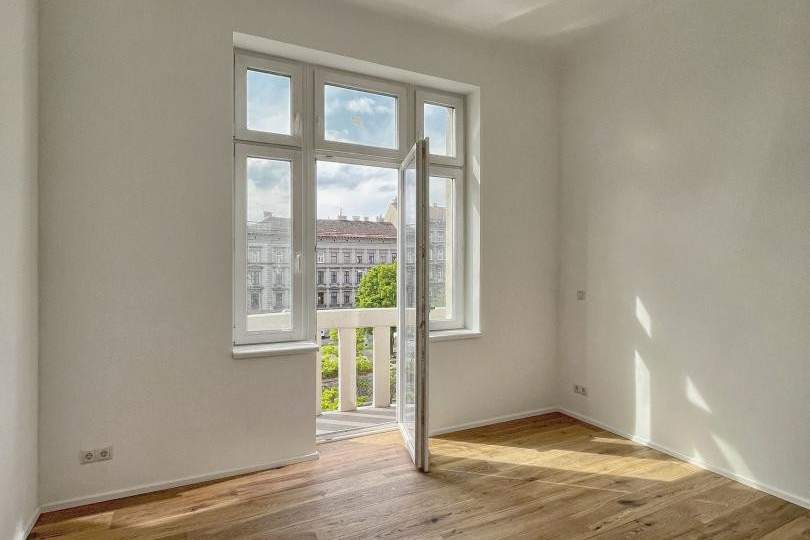TOP-sanierter 4-Zimmer Altbau mit 2 Balkone und 2 Bäder!, Wohnung-kauf, 599.000,€, 1060 Wien 6., Mariahilf