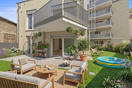 ++ GRÜNES WOHNGLÜCK ++ 3-Zimmer-Gartenwohnung im Projekt KARL74, Wohnung-kauf, 468.000,€, 1220 Wien 22., Donaustadt