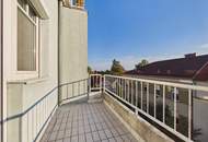 LINZ/URFAHR (AUBERG) : TOP-Mietwohnung ca. 42 m2 (2 Zimmer) + BALKON mit Pöstlingbergblick + KÜCHE