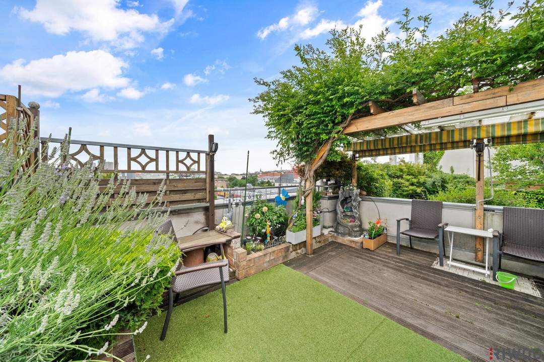 Nähe U3 II Maisonettewohnung mit rund 50m² Dachterrasse und Wienblick II ruhige Seitengasse zur Landstraße Hauptstraße