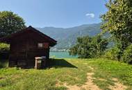 Schönes Seegrundstück mit Seezugang und Baubewilligung!