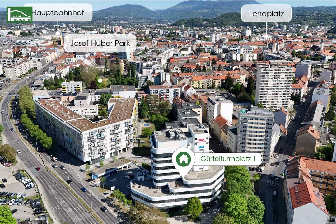 Der Gürtelturm – ein Standort mit Zukunft für starke Unternehmen