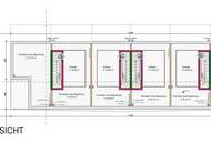 TOLLES PROJEKT II BAUGENEHMIGT II 6 MODERNE REIHENHÄUSER II TIEFGARAGE FÜR 12 PKW II ERZIELBARE WNFL GEWICHTET ca. 957,47m² II AM KIERLINGBACH