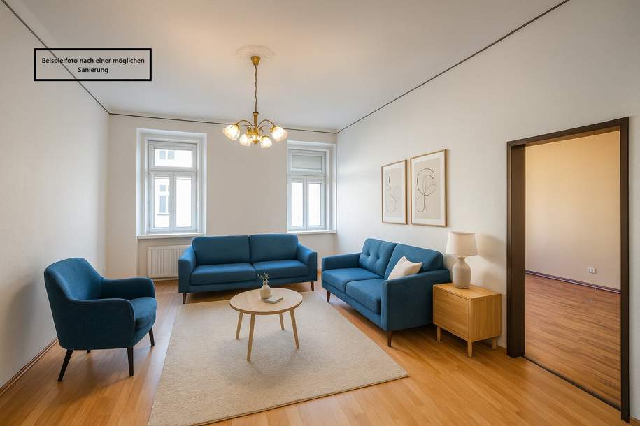 ++NEU++ Großzügige 5-Zimmer Altbauwohnung - adaptierbarer Grundriss, Wohnung-kauf, 398.900,€, 1120 Wien 12., Meidling