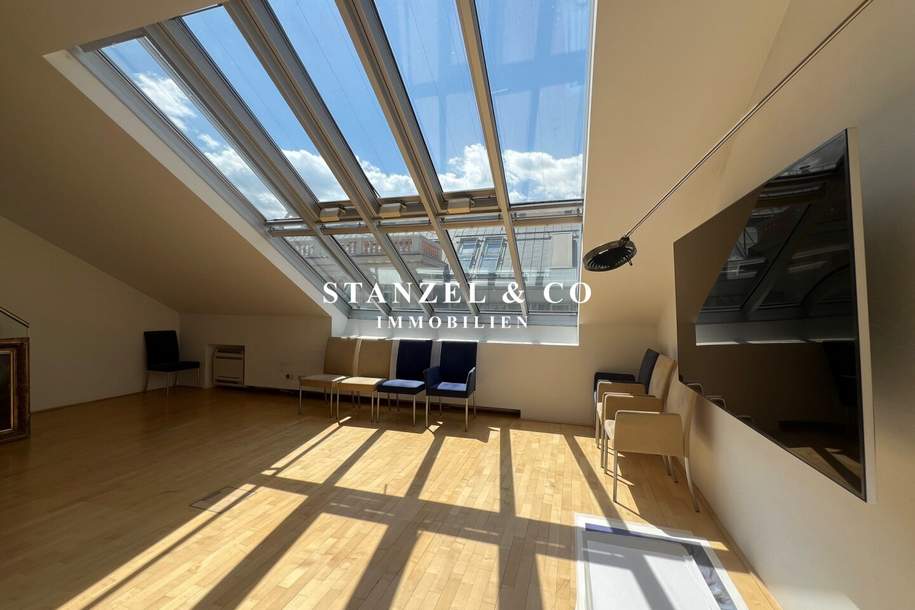 SONNIGES LOFT MIT HERRLICHER TERRASSE, Gewerbeobjekt-miete, 1.772,78,€, 1010 Wien 1., Innere Stadt