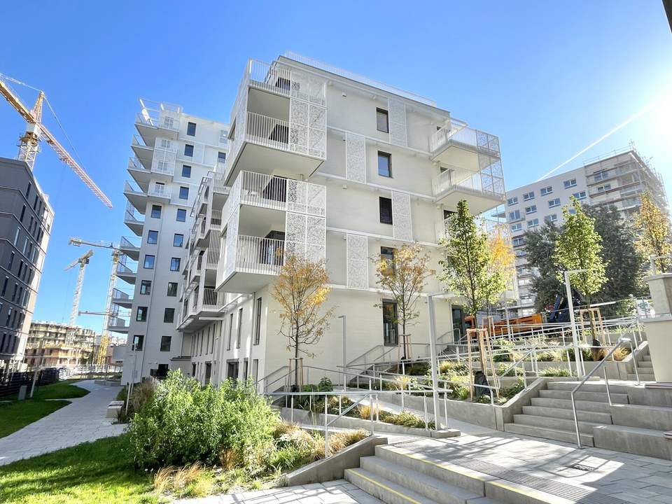 Moderne 3-Zimmer-Wohnung mit Balkon - Top-Anbindung im „Village im Dritten“ – PROVISIONSFREI!