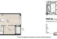 ERSTBEZUG: Straßenseitige, moderne 2-Zimmerwohnung mit Loggia!