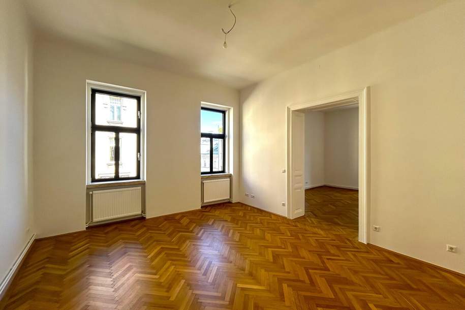 Nähe U6 Burggasse-Stadthalle I saniert I Lift vorhanden separate Küchenzeile I an der Kaiserstraße, Wohnung-miete, 1.114,08,€, 1070 Wien 7., Neubau