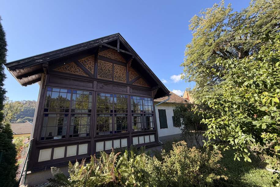Jahrhundertwende Haus auf großem Baugrundstück 2796 m2, Haus-kauf, 1.800.000,€, 2534 Baden