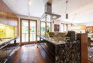 PURE ENTSPANNUNG! Riesiger Garten mit Blick ins Grüne I auch ideal f. gewerbliche Nutzung I Garage I Alarmanlage I