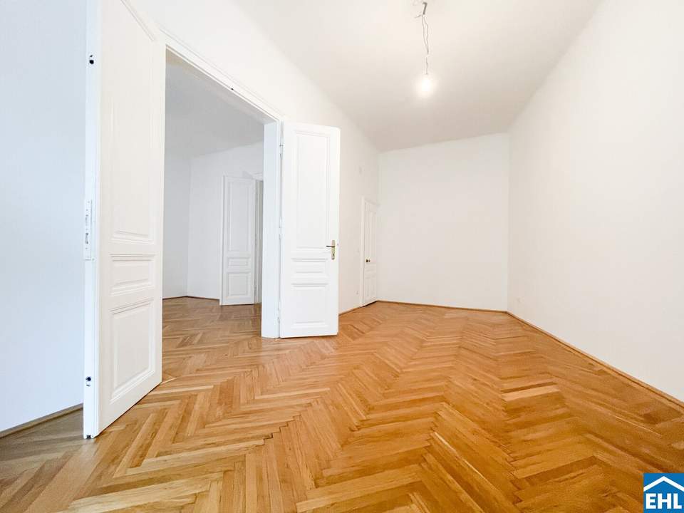 1180 Wien: 2,5 Zimmer-Altbauwohnung in Ruhelage