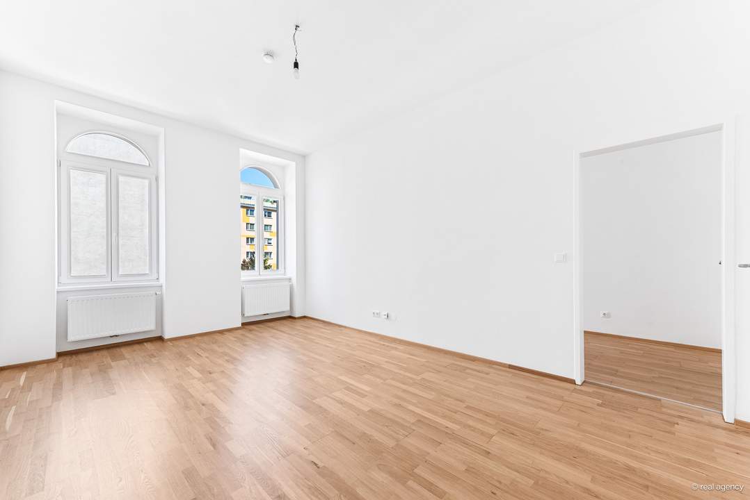 Frisch sanierte und helle 3-Zimmer-Altbauwohnung in 1100 Wien