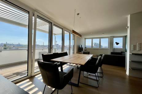 Tolle Penthouse-Designerwohnung mit zwei Terrassen und traumhaftem Fernblick Nähe Gasometer, Wohnung-kauf, 560.000,€, 1030 Wien 3., Landstraße