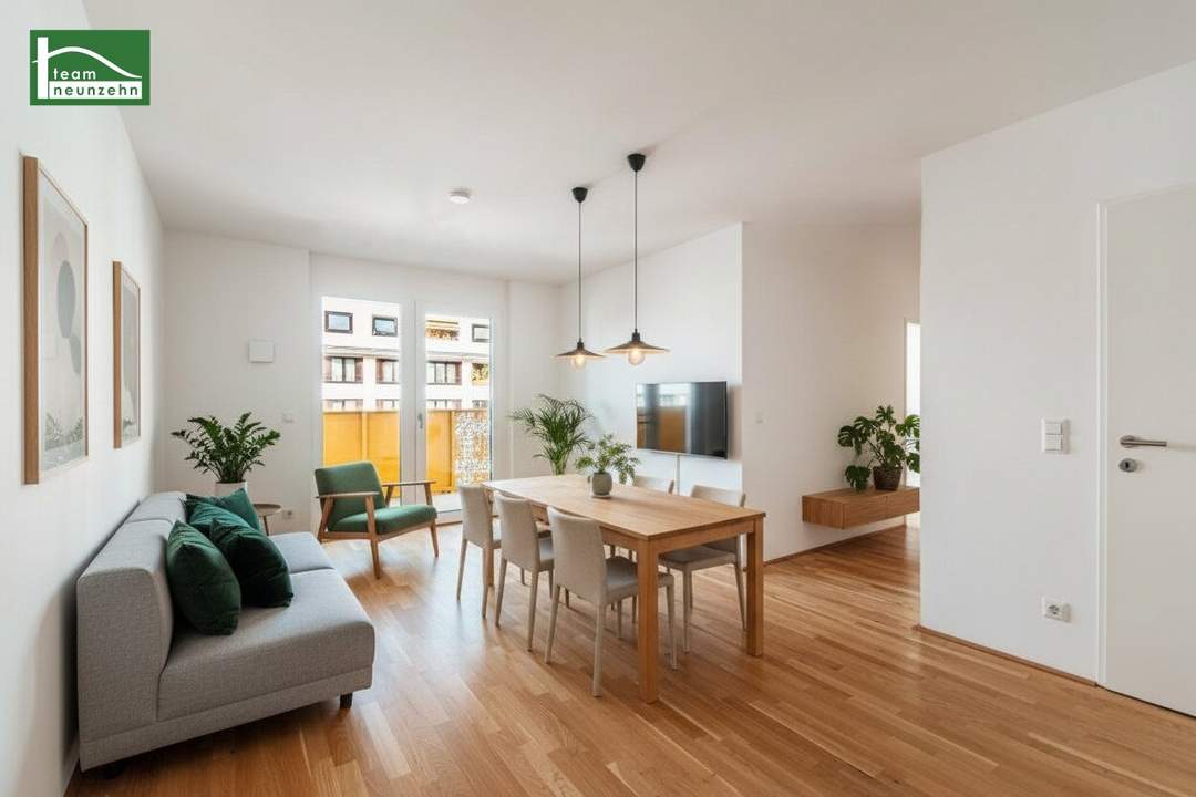 Arakawa – Wohnoase in Bestlage direkt bei der U1 – Ihr neues Zuhause inmitten von Ruhe und Urbanität. - WOHNTRAUM