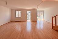 Helle Dachgeschosswohnung mit 3 Schlafzimmern, Kamin &amp; Dachterrasse